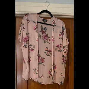 Shawl to wear over tank.